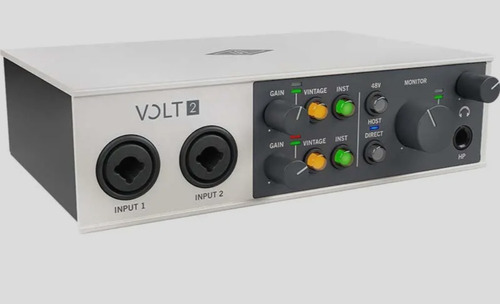 Imagen 3 de 3 de Universal Audio Volt 2 Interfaz De Audio, Stock Inmediato.