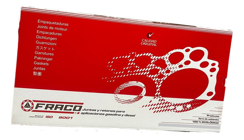 Cartera Empaques Volkswagen, Audi, Vr6, 24v, Dohc Fsx8664012