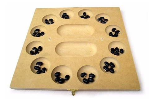 Mancala Jogo Educativo Raciocinio Pedagogico Madeira