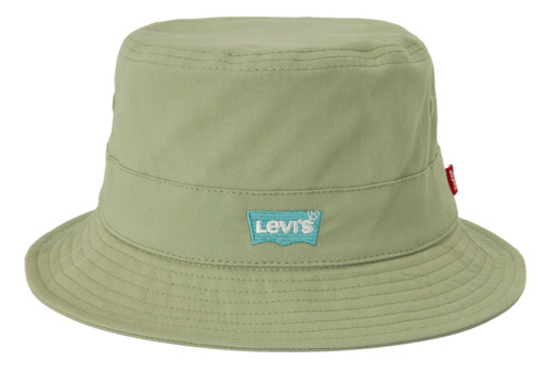 Gorro Mujer Bucket Verde Levis