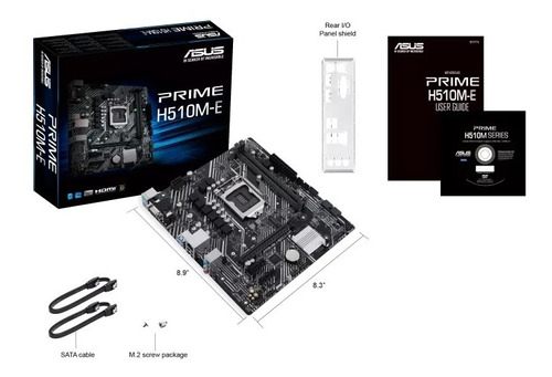Imagen 1 de 3 de Motherboard Asus Prime H510m-e