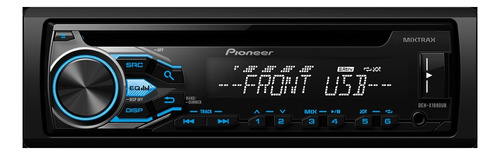 Som automotivo Pioneer DEH X1880UB com USB