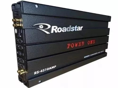 Roadstar Rs-4510amp 4ch 600w 2400watts Power One