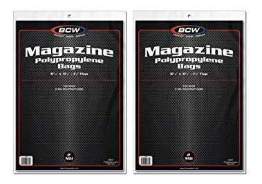 Protector Cartas Bolsas Para Revistas Bcw - 200 Ct