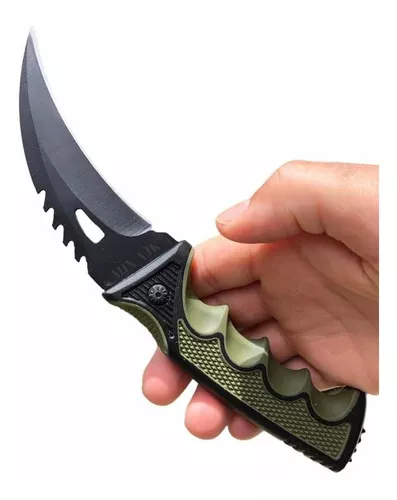 Faca Karambit Esportiva Lâmina Curvada Inox Bainha Inclusa - LUATEK - Faca  - Magazine Luiza