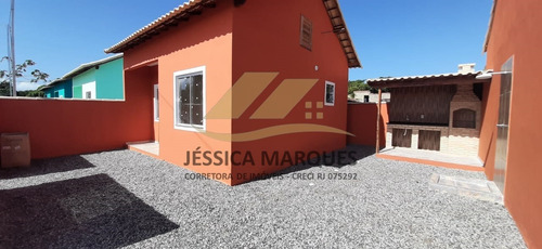 Imagem 1 de 11 de Ajc-10-3 Casa De 1 Quarto E Com Área Gourmet Em Unamar - Cf