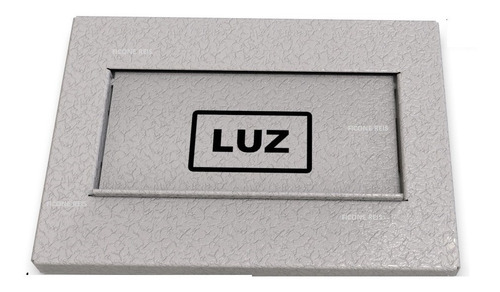 Visor Luz Para Leitura Em Medidores Aço Galvanizado Pintura