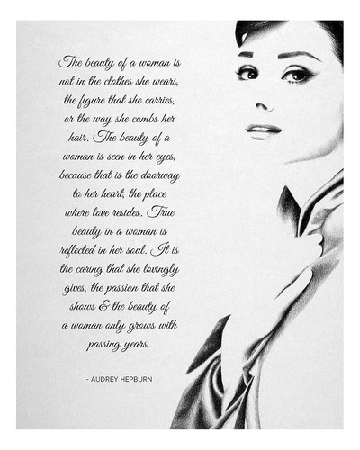 La Belleza De Una Mujer Audrey Hepburn Citas Inspirador...