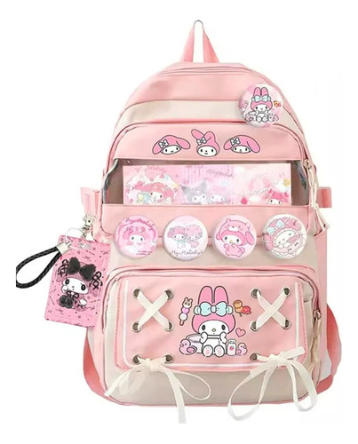 Mochila My Melody, Bonito Regalo De Temporada Escolar Para C