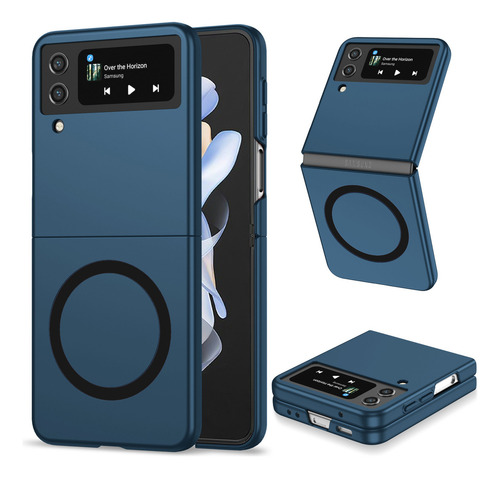 B Para Galaxy Flip Z4 Z3 Magnéticasal Textura Esmerilada