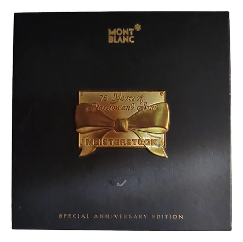 comprar Boligrafo Montblanc Meisterstuck 75 Aniversario Edicion Esp.