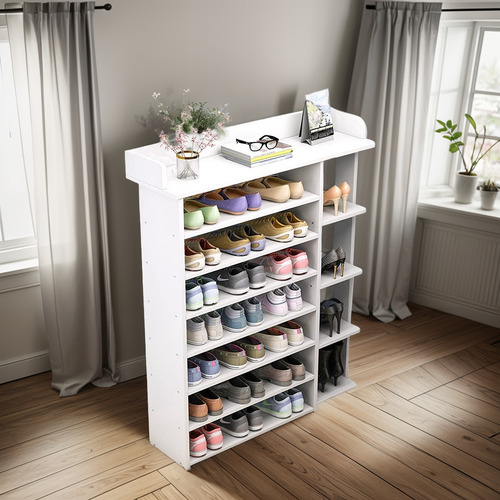 A1dfdfgoqsfg Shoes Rack 8-layer Standing Shoe Rack Storage