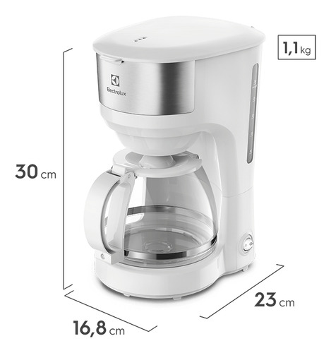 Cafetera Eléctrica Electrolux Efficent Ecm21