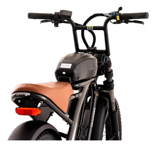 Bicicleta Elétrica Street Go S14 Aro 20 750w 960wh Preto
