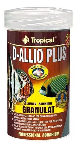 Ração Tropical D-allio Plus Granulat Ração Alho 600g