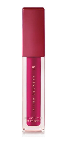 Imagem 1 de 3 de Batom Líquido Niina Secrets Pink Peônia 4ml - Eudora