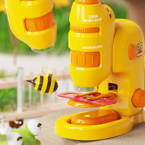 Nuevo Experimento Científico Con Microscopio For Niños,