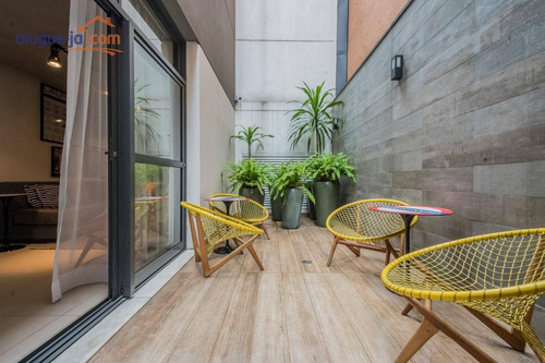 Apartamento Com 1 Dormitório Para Alugar, 37 M² Por R$ 3.200/mês - Bela Vista - São Paulo/sp - Ap12572