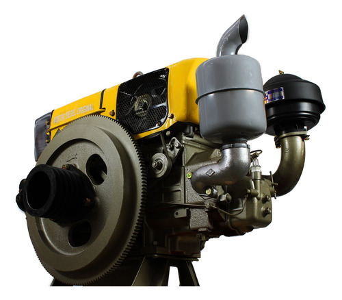 Motor A Diesel 25hp Partida Elétrica Refrigerado A Água -zs1