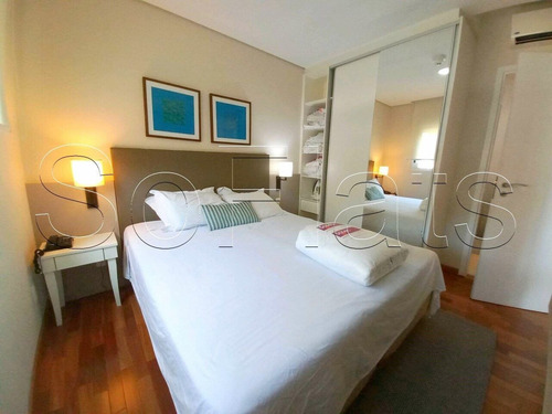 Imagem 7 de 15 de Flat Estanconfor Villa Paulista 37,20m² 1 Dormitório 1 Vaga Para Locação Nos Jardins. - Sf26847