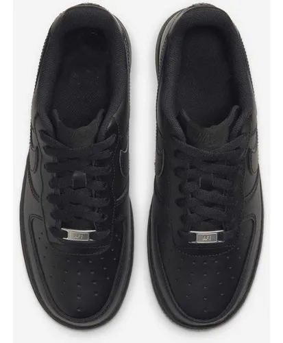 Zapatillas Nike Urbanas Air Force One Negras Suela Marron