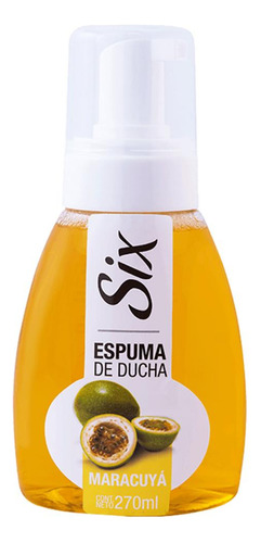 Espuma De Ducha Six Maracuyá 270ml Suúper Oferta