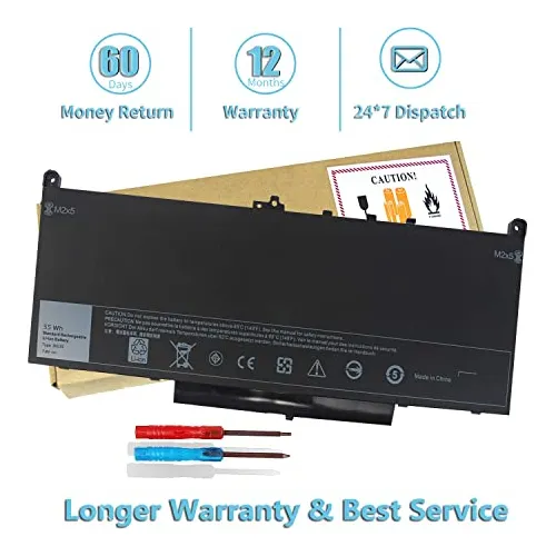Batería J60j5 7470 7270 Compatible Dell Latitude E7470...