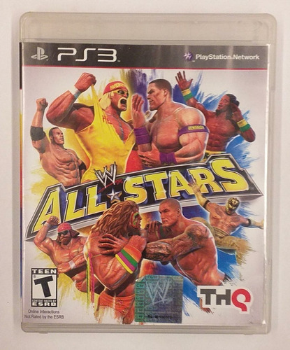 Wwe - Alls Stars Ps3 - Mídia Fisica (usado)