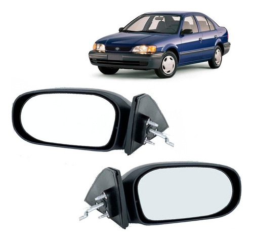 Par Espejos Puerta Fijo  Para Tercel 1.5 1995 1997