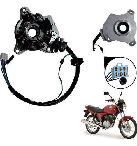 Estator Honda Cg Titan/today 125 1992 Á 1999 Modelo Original