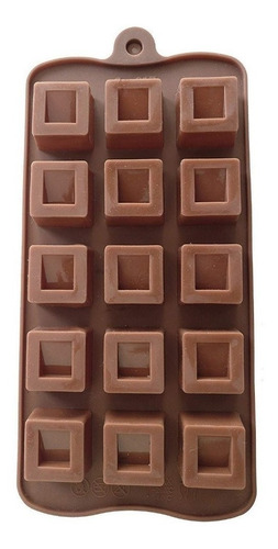 Molde Chocolate Moldes Silicona Molde De Chocolate Cuadrado