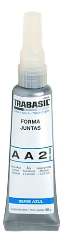 Adhesivo Trabasil Aa2 Forma Juntas Serie Azul X 50g