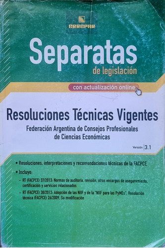 Separatas Resoluciones Técnicas Vigentes Versión 3.1 Errepar