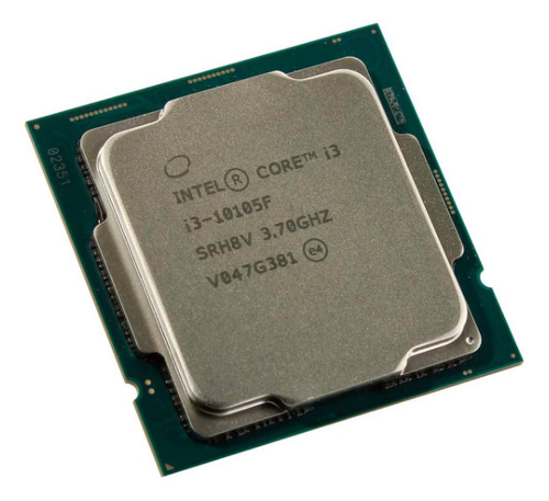 Processador Intel Core I3 Lga1200 I3-10105f 3.70ghz Cooler