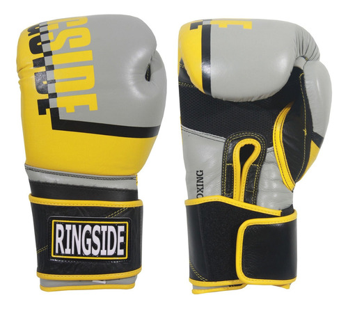 Ringside Omega Sparring - Guantes De Boxeo, 16 Onzas, Plate.