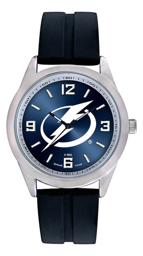 Reloj Para Hombre Game Time Tampa Bay Nhl Varsity Series Con