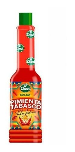 Salsa Chovi Pimienta Tabasco Roja Libre De Gluten Sin Tacc