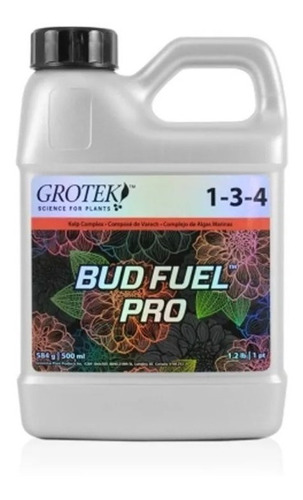 Bud Fuel Pro 500 Ml. Grotek Bioestimulante Producto Original