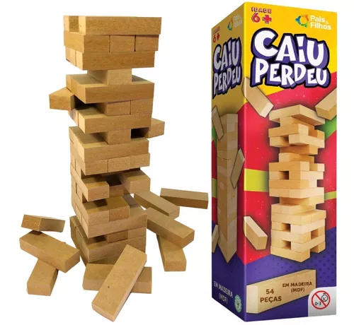 JOGO CAIU PERDEU 5 PEÇAS - PAIS E FILHOS