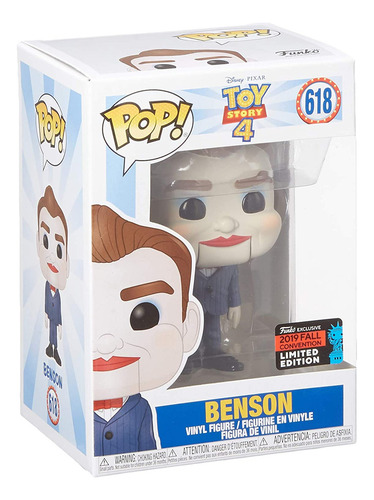 Funko Pop! Disney: Toy Story 4 - Benson, Exclusiva De La Con