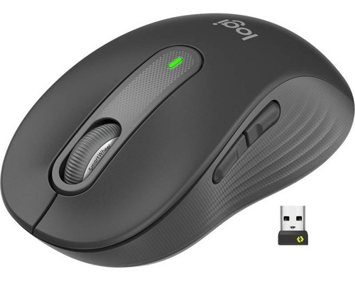 Logitech Signature M650 Mouse Silent Large Bluetooth Negro