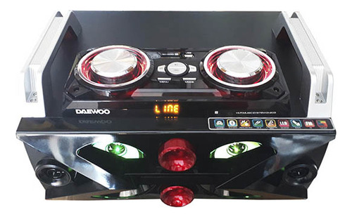Equipo Reproductor Daewoo Usb Bluetooth Radio Dl 203