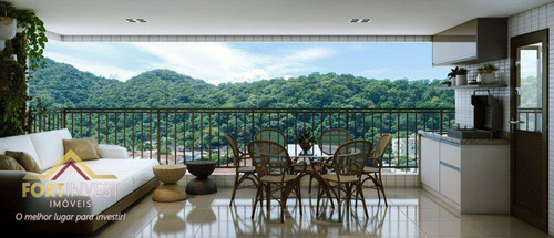 Imagem 24 de 25 de Apartamento Com 2 Dormitórios, Lazer Completo À Venda, 72 M² Por R$ 395.000 - Canto Do Forte - Praia Grande/sp - Ap4843