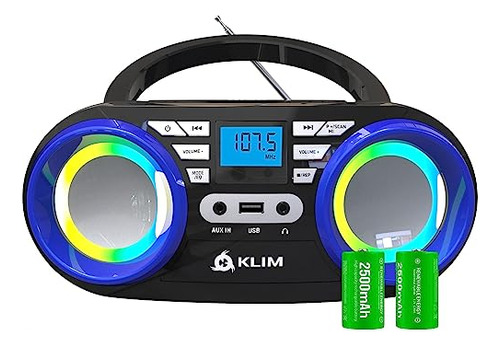 Reproductor De Cd B3 Portátil Boombox Nuevo 2023 Fm Ra...