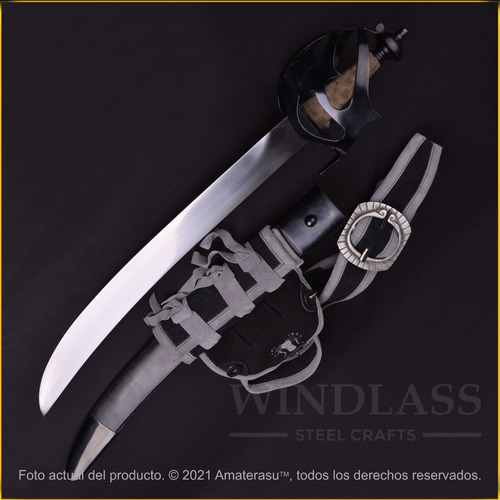 Espada Sable Pirata Cutlass Piratas Del Caribe Funcional