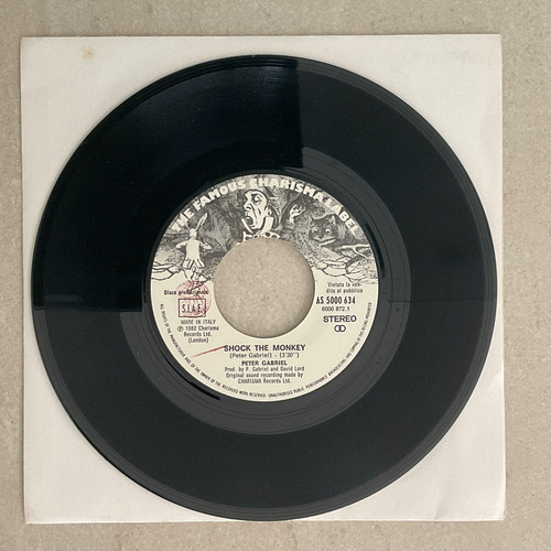 Peter Gabriel Y King Crimson - Rarisimo Vinilo Single 7 Edición Limitada (Usado)