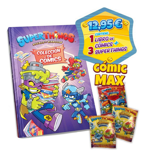 Libro Libro Coleccionista Comics Superthings Max - Series...