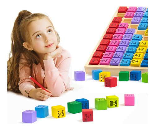 Tablas De Multiplicar Montessori Juguetes De Aprendizaje