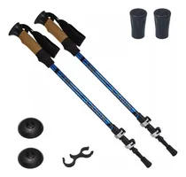 Comprar Bastón Trekking  Senderismo Aluminio X2 El Par Mango Corcho