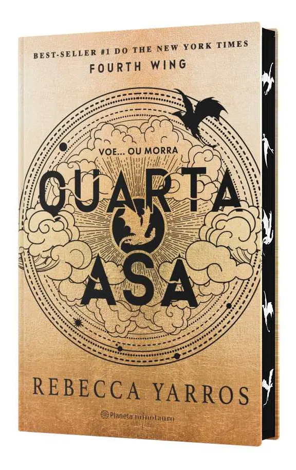 Quarta asa: Edição Especial Limitada de Rebecca Yarros Editora Planeta Minotauro 1º edição - português 2024